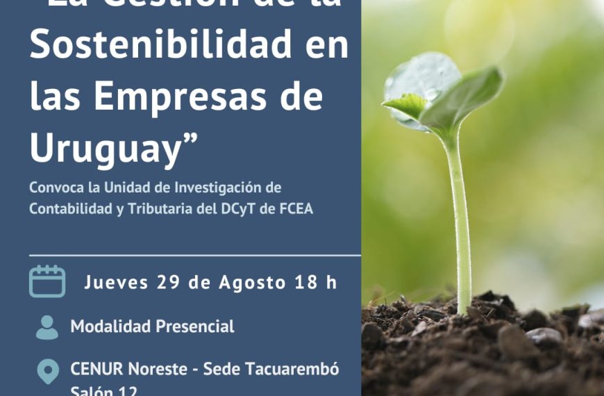 La Gestión de la Sostenibilidad en las Empresas de Uruguay