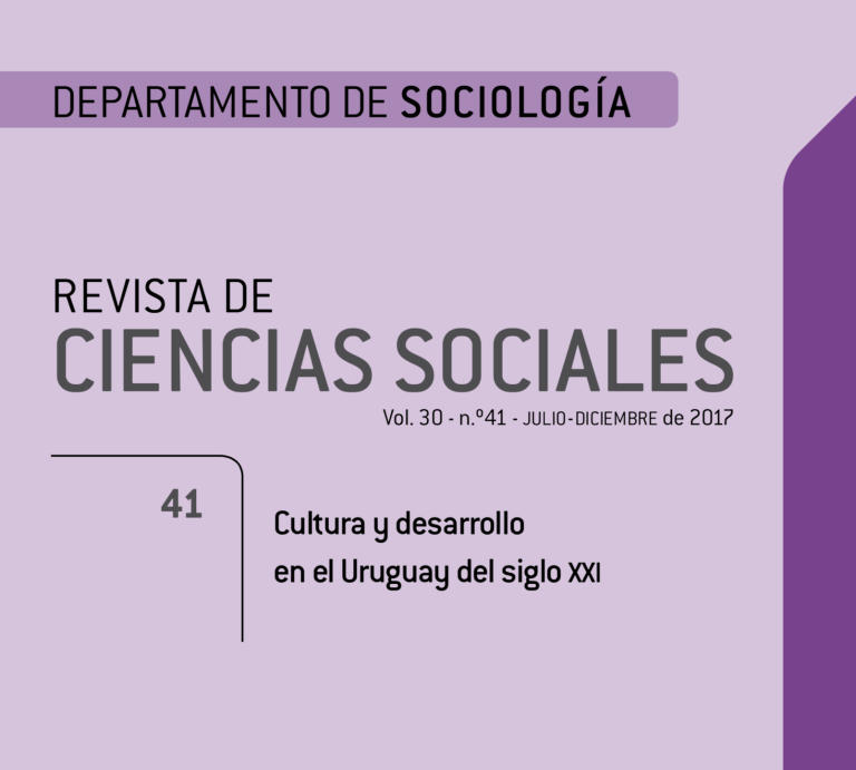 Revista Ciencias Sociales N° 41