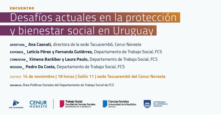 Desafíos actuales en la protección y bienestar social en Uruguay