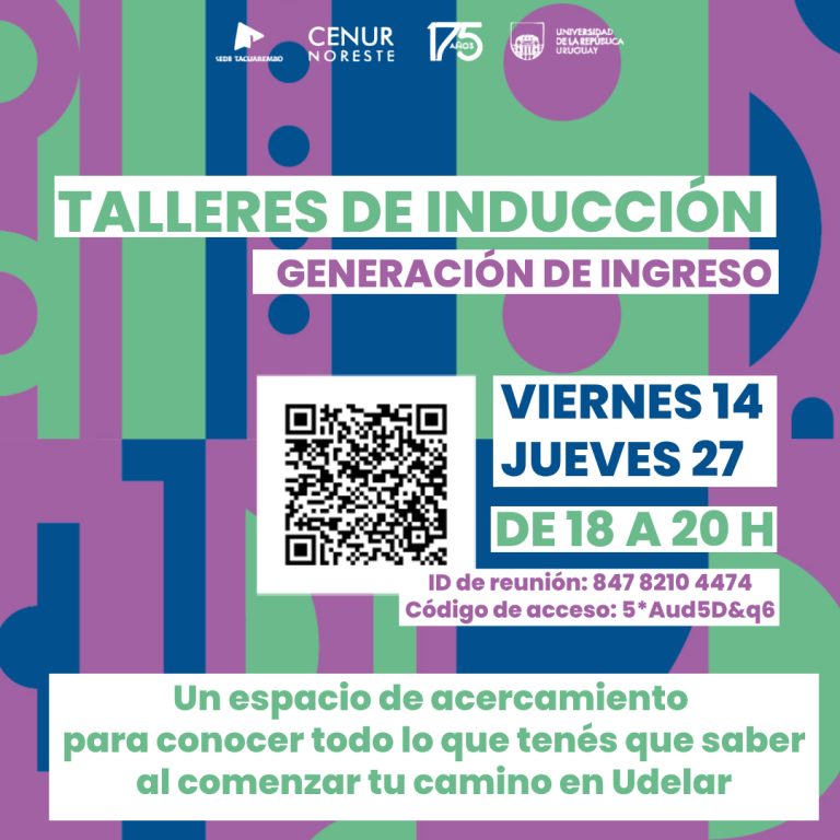 Talleres de inducción para Generación 2025